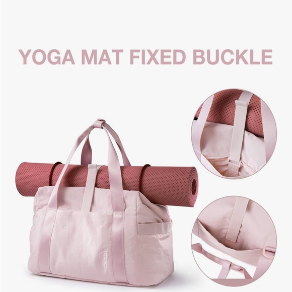 BagSmart Soft Pink Travel Bag - Picture 3 of 10